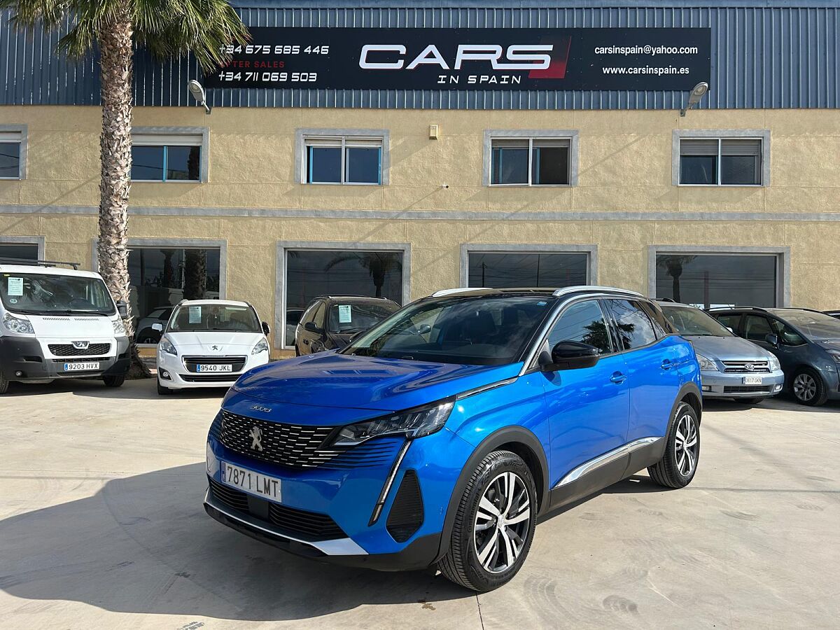 PEUGEOT 3008 ALLURE 1.2. E-THP AUTO SPANISH LHD IN SPAIN ONLY 30000 MILES 2021